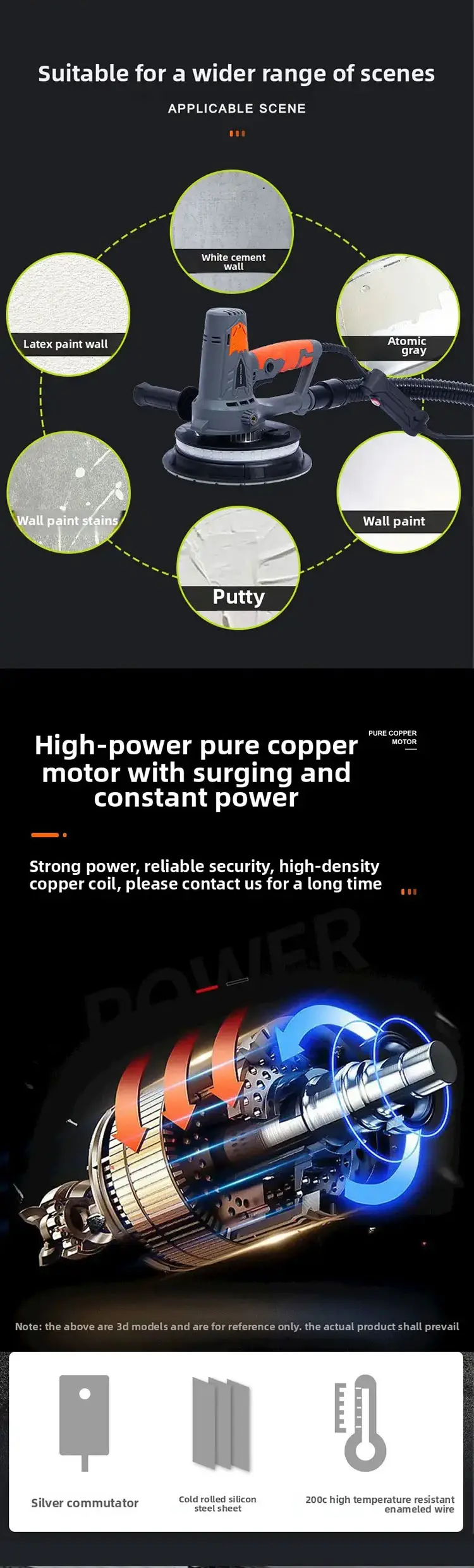 Propane Dust-free Wall Ground Concrete Grinder