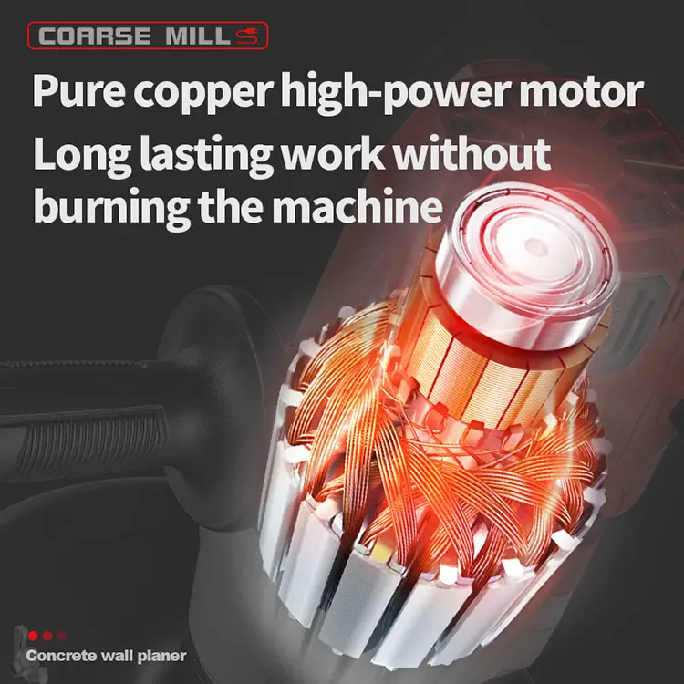 ‌Straight-Handle Cement Block Grinder